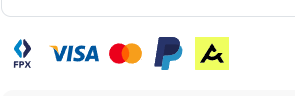 FPX, Visa, Mastercard, PayPal, Atome